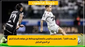 هل يهدد الكبار؟.. باهيا يهزم سانتوس متابعةنائية ويحافظ على موقعه بالمركز الرابع في الدوري البرازيلي 1